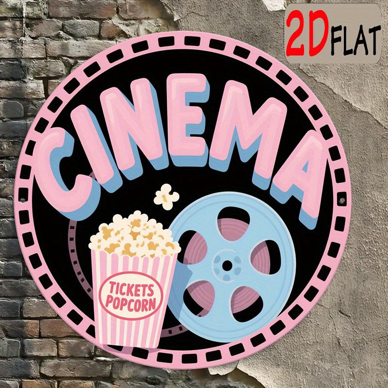 Vintage Home Cinema - Vintage 2D Cinema Decoration | Letter