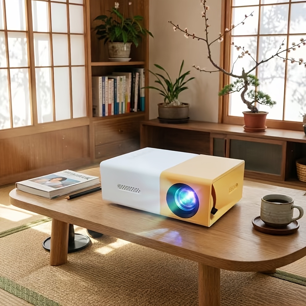 Home Cinema Compact - Portable mini projector, supporting USB connection,
