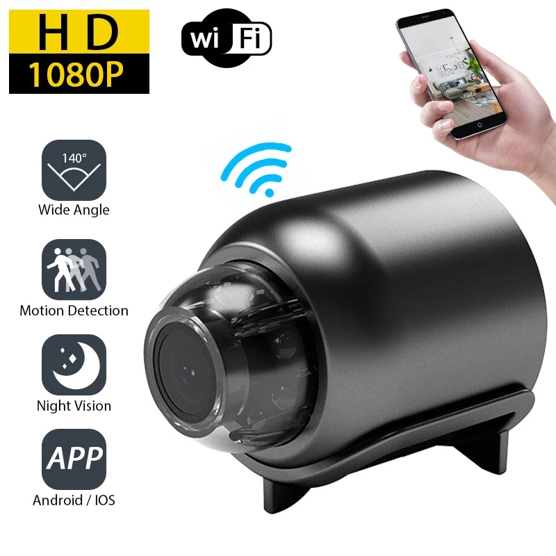 Home Cinema Hd - 1080P HD Mini Camera WiFi Wireless