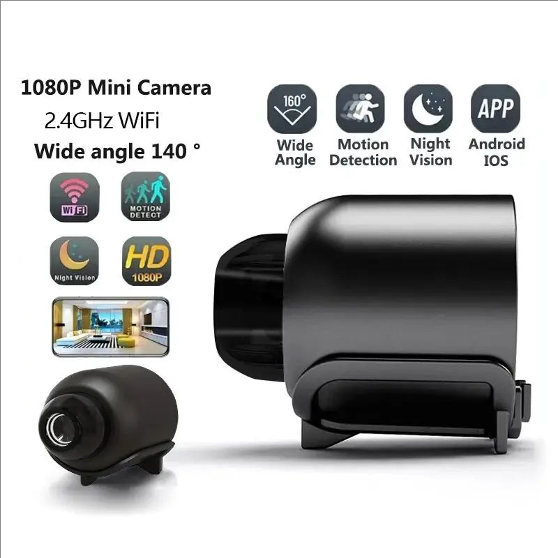 Home Cinema Hd - 1080P HD Mini Camera WiFi Wireless