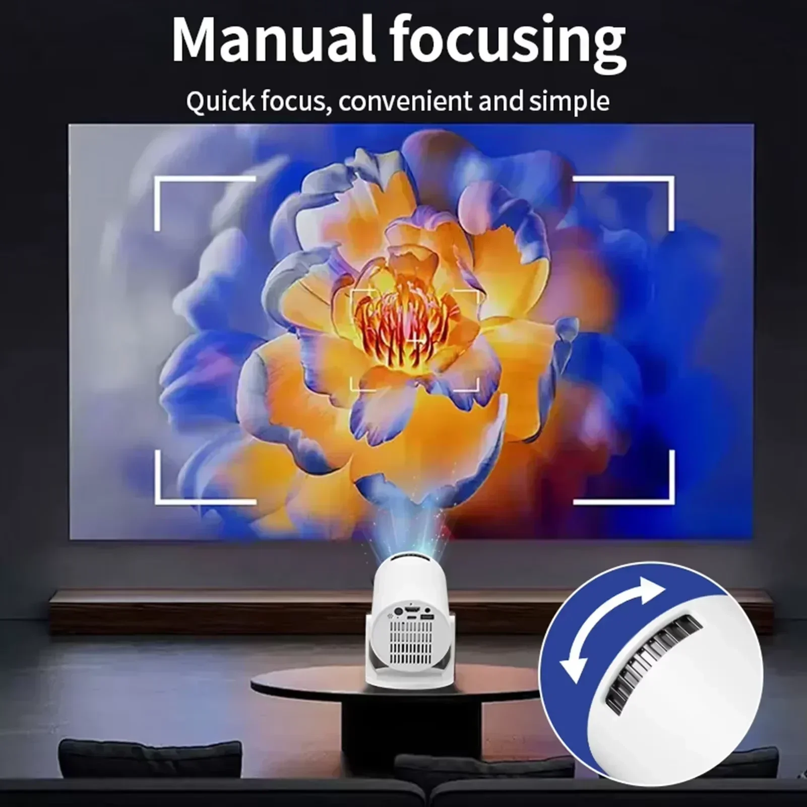 New SmartProjector Mini HY300  - Home Cinema Compact review and price