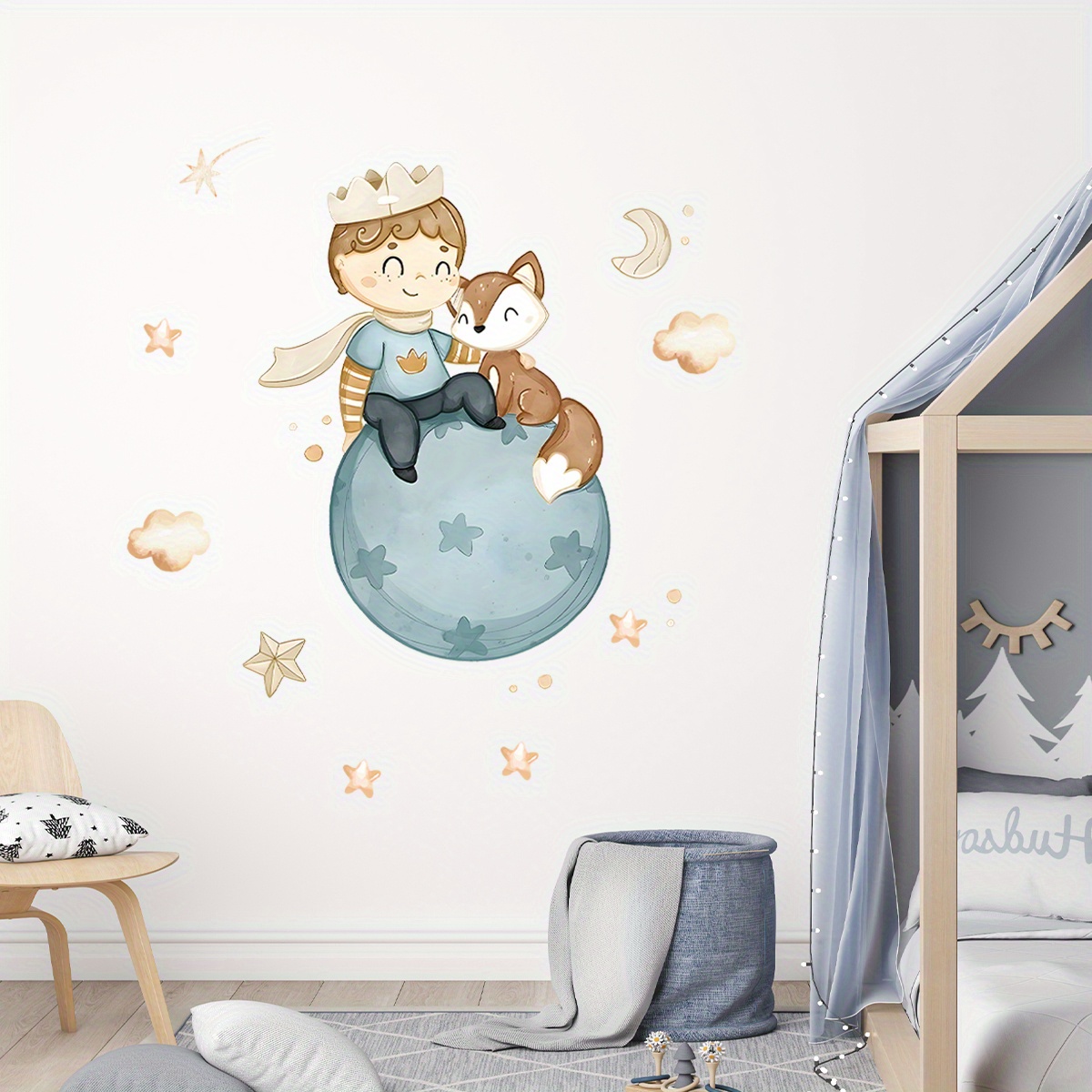 Cartoon Cute Prince Fox Balloo - Home Cinema Room review and price