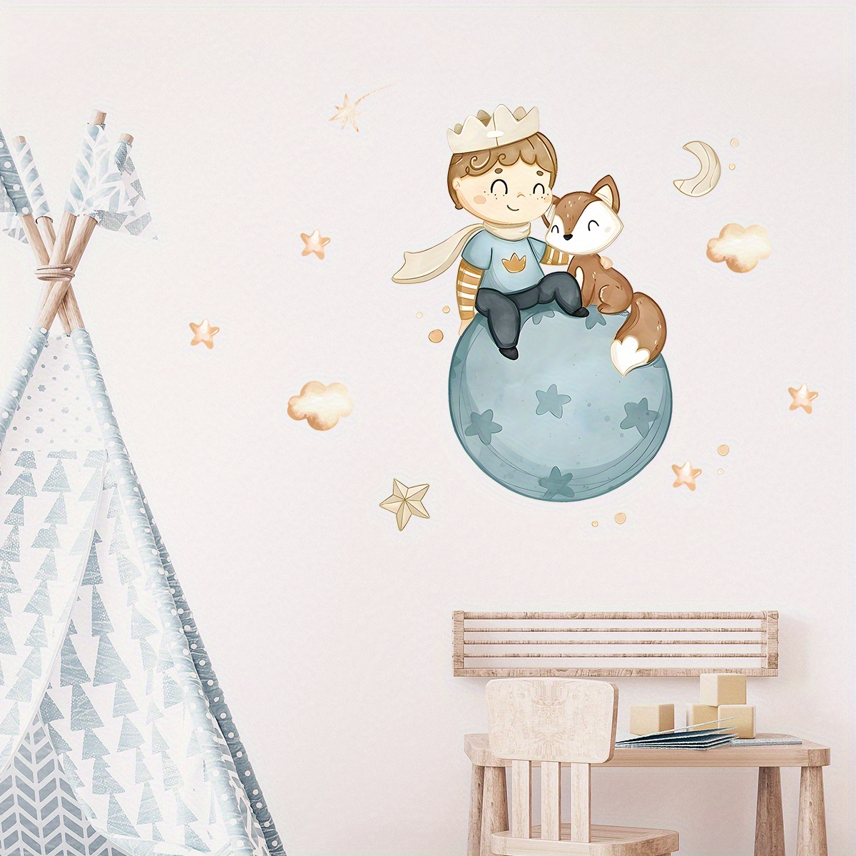 Cartoon Cute Prince Fox Balloo - Home Cinema Room review and price