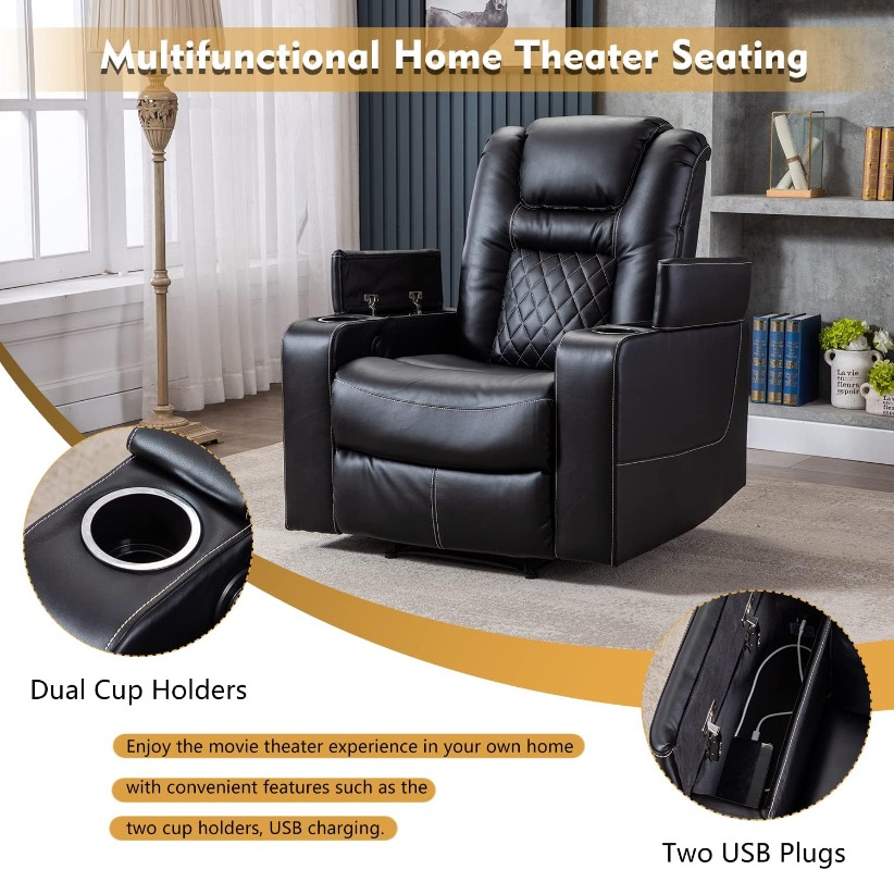 CANMOV Electric Power Recliner - Home Cinema Couch review and price