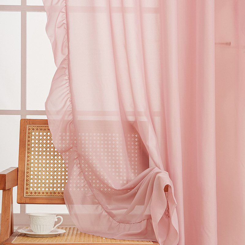 Vintage Ruffle Mesh Sheer Curt - Vintage Home Cinema review and price