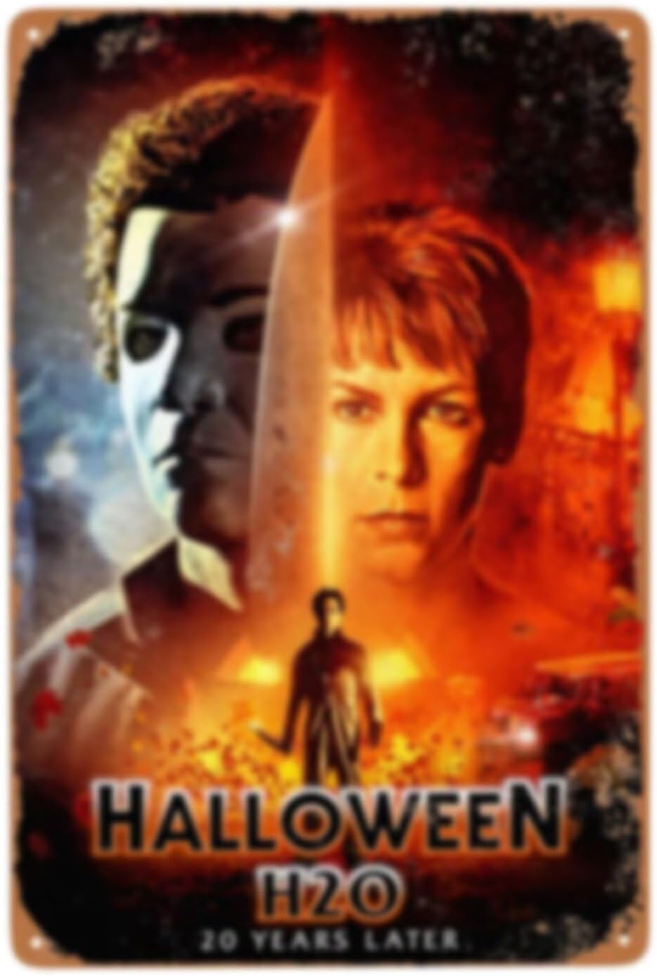 Vintage Movie Tin Signs Hallow - Vintage Home Cinema review and price