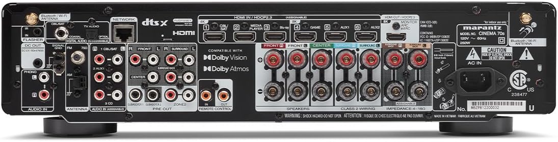 Marantz Cinema 70S 7.2-Ch Rece - Home Cinema Room review and price