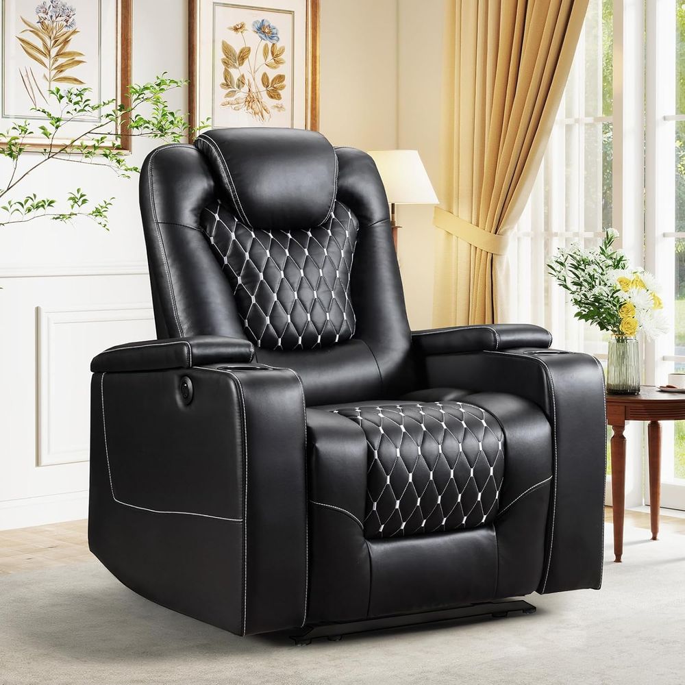 Power Recliner Chair with USB  - Home Cinema Couch review and price