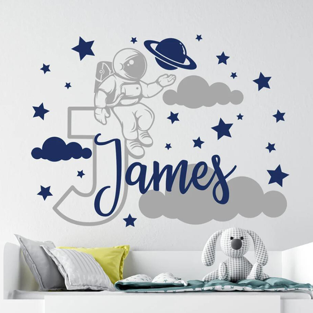 Custom Name Cartoon Space Astr - Home Cinema Room review and price