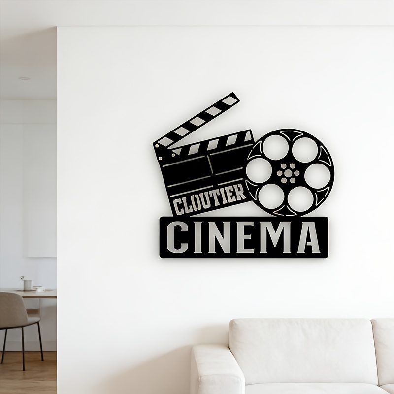 CIFBUY Metal Wall Art Vintage  - Vintage Home Cinema review and price