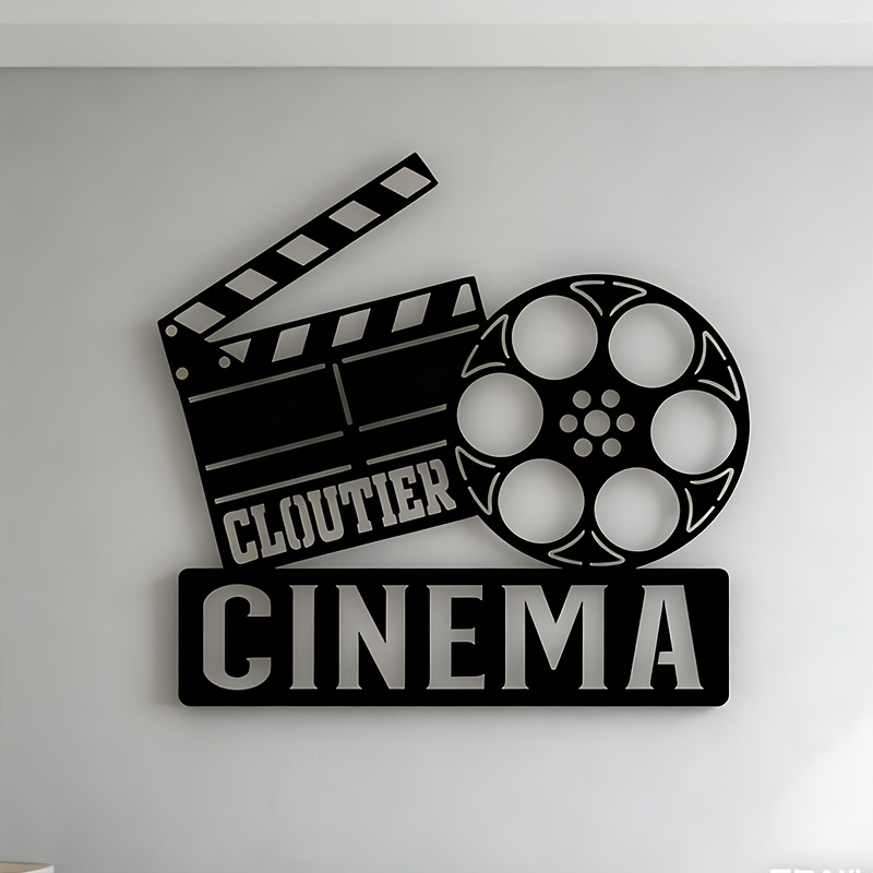 CIFBUY Metal Wall Art Vintage  - Vintage Home Cinema review and price