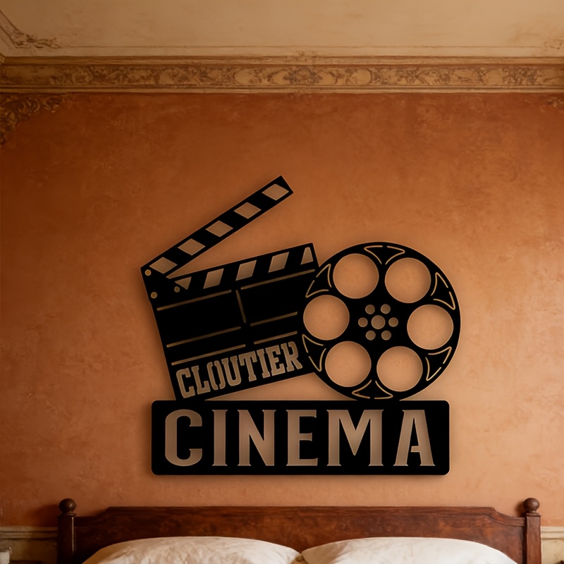 CIFBUY Metal Wall Art Vintage  - Vintage Home Cinema review and price