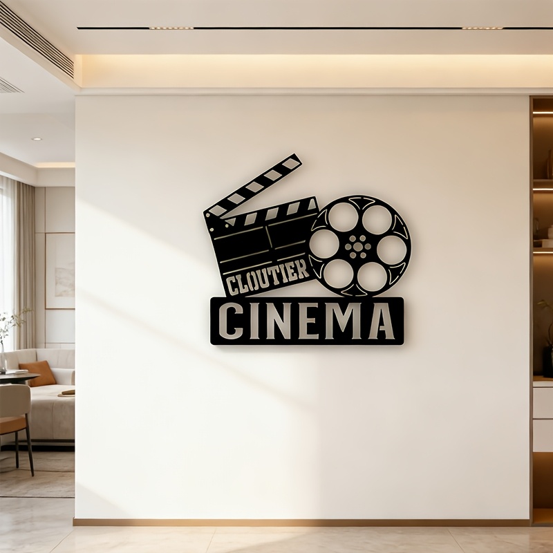CIFBUY Metal Wall Art Vintage  - Vintage Home Cinema review and price