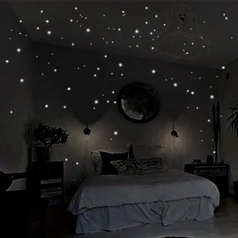 407pcs Luminous Wall Stickers  - Home Cinema Room review and price