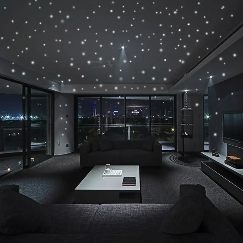 407pcs Luminous Wall Stickers  - Home Cinema Room review and price