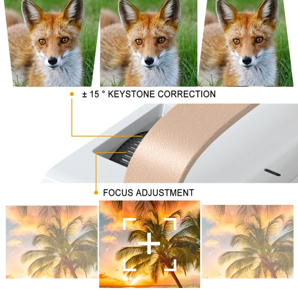Portable Smart 4K Projector Mi - Home Cinema Projector review and price
