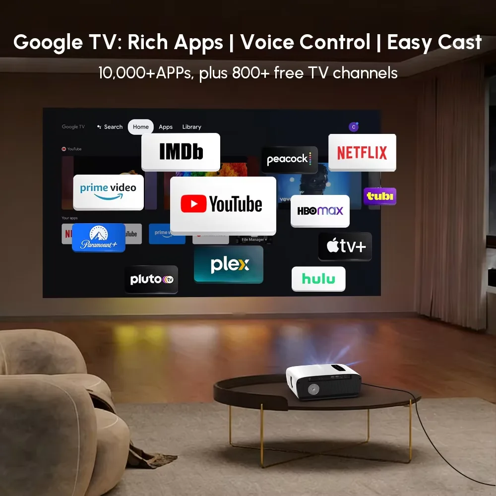 NewA9S 4k Projector Auto Focus - Home Cinema Couch review and price