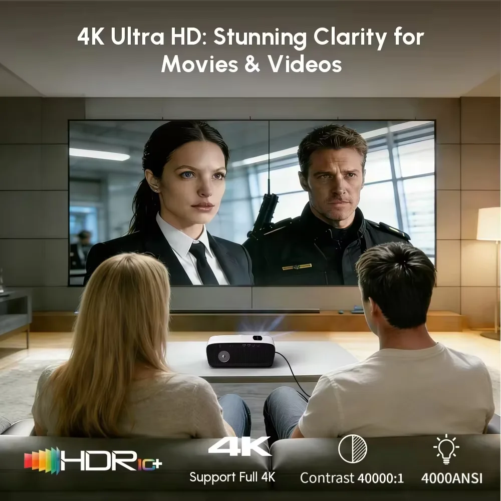NewA9S 4k Projector Auto Focus - Home Cinema Couch review and price