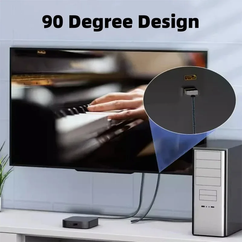 4K 90 Degree DP Cable Up/Down/ - 4K Media Player review and price